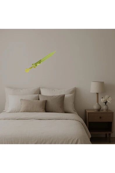 Akman Tarihi Kılıç Motifli Dekoratif Duvar Altın Aynalı Tablosu 46,9 cm x 32,1 cm - ACL6205410-4979 - 2