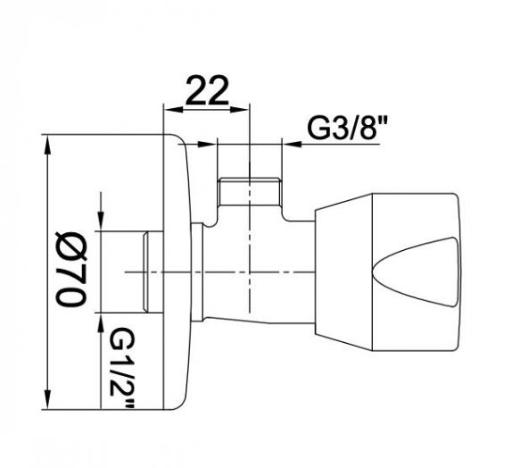 Eca Pınar Klozet Ara Taharet Musluğu 102111104 - 2