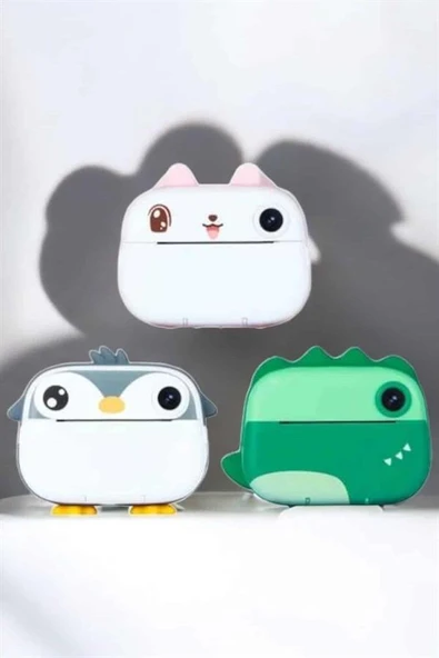 Çocuklar için Fotoğraf Makinesi Anlık Baskı Makinesi HD Görüntü Kalitesi - 5