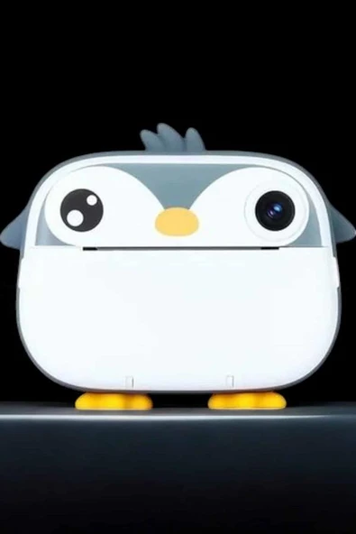 Çocuk Fotoğraf Makinesi Dijital HD Video Rulo Kağıt Baskılı Yazıcı - Resim 3