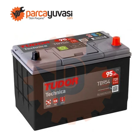 Aku Aku 12v 95 Ah 760a D31 (306×173×222) (90 Ah Muadılı) - Tudor Tb954 - Resim 1