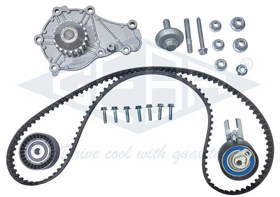 Ford Triger Eksantrık Gergi Seti + Su Pompası Scudo 07> 1.6 Jtd / 307 00> 1.6 Hdi 3008 09> 1.6 Hdi 1.6 Bl - Geba K30040bs ürün görseli 1