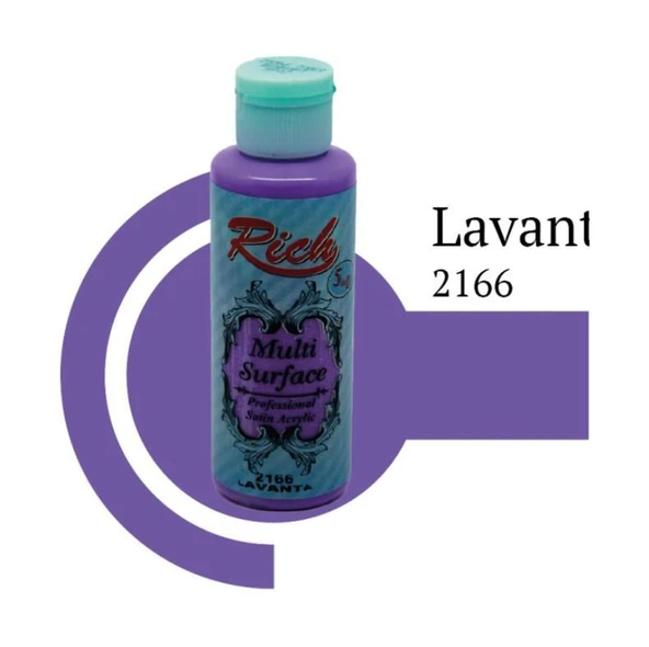 Riculti Surface 2166 Lavanta Akrilik Boya 120 cc - Resim 2