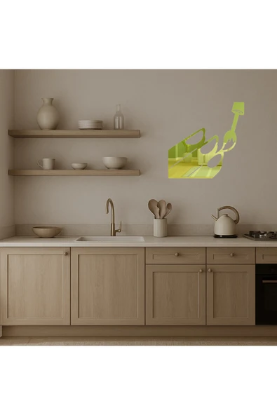 Akman Oje Şişesi Tasarımlı Duvar Altın Aynalı Tablosu 46,9 cm x 47,1 cm - ACL6208426-4327 - Resim 3