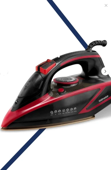 GOLDMASTER PROJET 2600 WATT SERAMİK TABANLI 160 GR ŞOK BUHARLI ÜTÜ - Resim 4