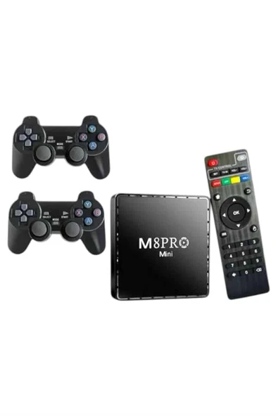 TV Game Box Netflix Youtube 1000 Oyunlu Android Oyun Konsolu Kumandalı - 4