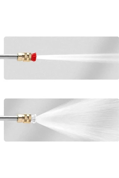 Bahçe ve Araba Yıkama Tabancası Su Basınçlı Hazneli Bataryalı Oto Yıkama - 5