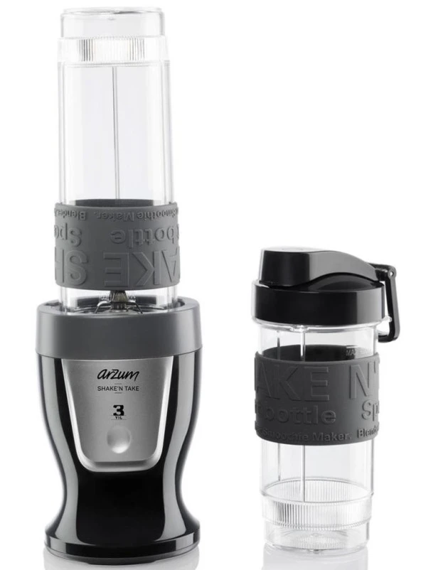 Arzum AR1032 Shake'N Take Siyah Kişisel 300 W Smoothie Blender - 2