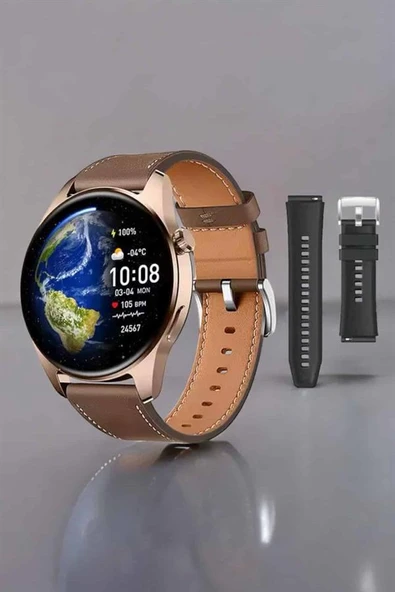 Akıllı Saat Tema Değiştirme Titreşimli Bluetooth Bağlantılı NFC Ve GPS Uyumlu - Resim 3