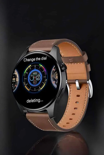 Akıllı Saat Sesli Görüşme NFC ve GPS Uyumlu Bluetooth Bağlantılı - Resim 4