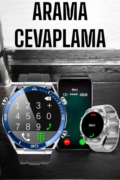 Akıllı Saat 2024 Model Arama Cevaplayan Uyku ve Sağlık Takibi - Resim 5