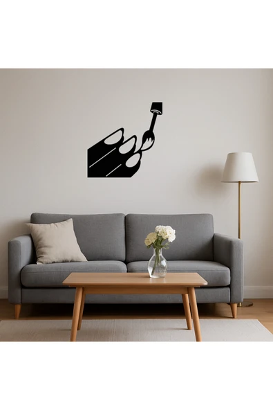 Akman Oje Şişesi Tasarımlı MDF Duvar Tablosu 93,8 cm x 94,2 cm - ACL6204740-5977 - Resim 4