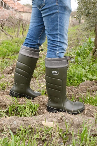 Pollyboot Vega 41 Numara Boğazlı Poliüratan Çizme - 4