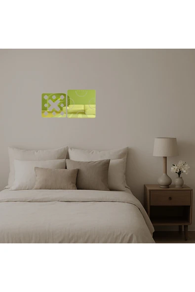 Akman Vintage Tarzı Dekoratif Altın Aynalı Tablo 94,4 cm x 49,6 cm - ACL6205390-5388 - 2