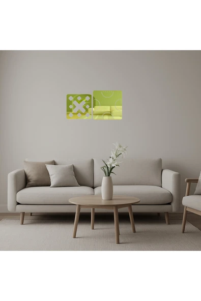 Akman Vintage Tarzı Dekoratif Altın Aynalı Tablo 94,4 cm x 49,6 cm - ACL6205390-5388