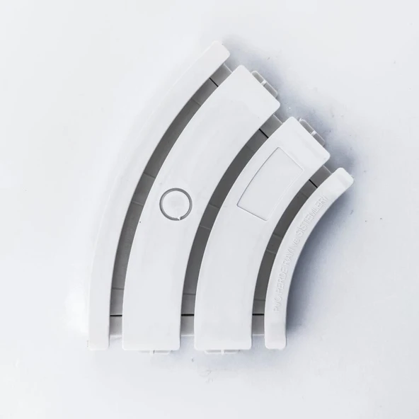 Korniş Dönüşü 3 Raylı 45 Derece ürün görseli