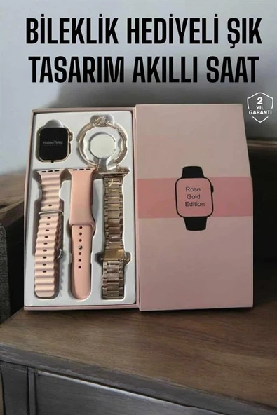 Akıllı Saat Bileklik Hediyeli Uzun Pil Ömrü GPS Takibi - Resim 2