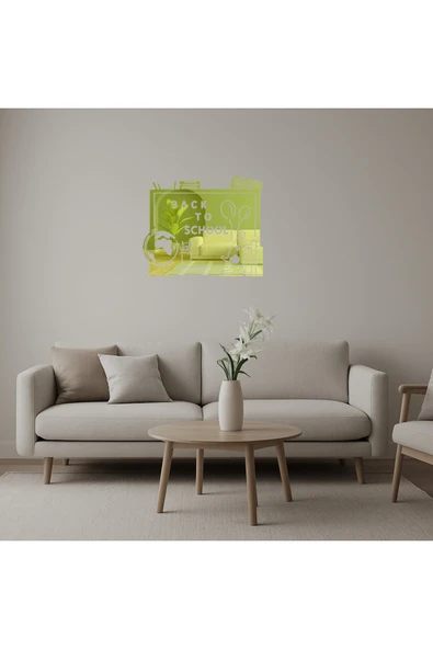 Akman Okula Dönüş Tahtası Dekoratif Altın Aynalı Tablo 94,8 cm x 78,4 cm - ACL6201002-6024