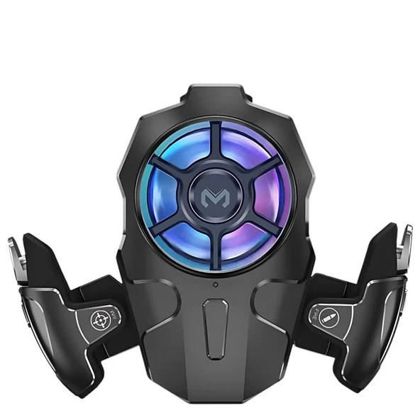 Coofbe Profesyonel Turbo Fan 4000Mah 6000RPM 2İN1 Ayarlanabilir Tetik Telefon Soğutucu Radyatör 3 Kademeli - Resim 6