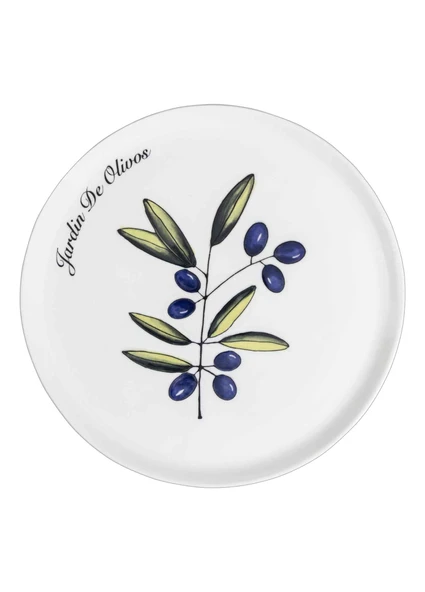 The Mia Olivos Ayaklı Servis Tabağı 10x30 cm - Resim 2