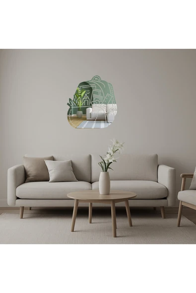 Akman Okul Çantası Tasarımlı Dekoratif Aynalı Tablo 87,4 cm x 94,2 cm - ACL6206058-9309