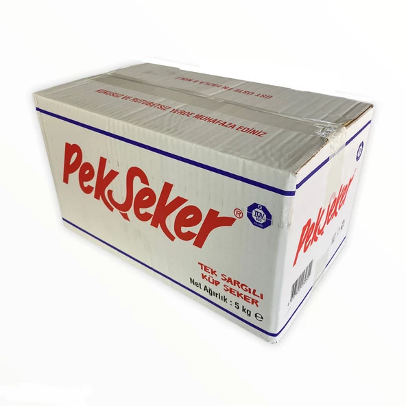 Pekşeker Tek Sargılı Küp Şeker 5 kg