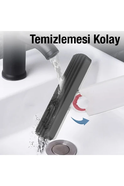 Akman EZERE Çok Amaçlı Mini tezgah üstü Paspas Mini Mop + 2 Yedek Uç-(1903) - ACL6202747-1223 - Resim 2
