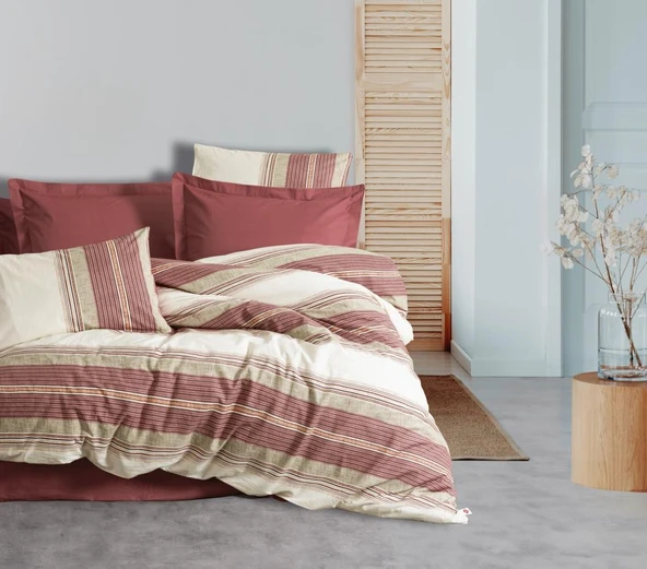 Line Nev Takımı Çift Kişilik Kenway Bordo ürün görseli