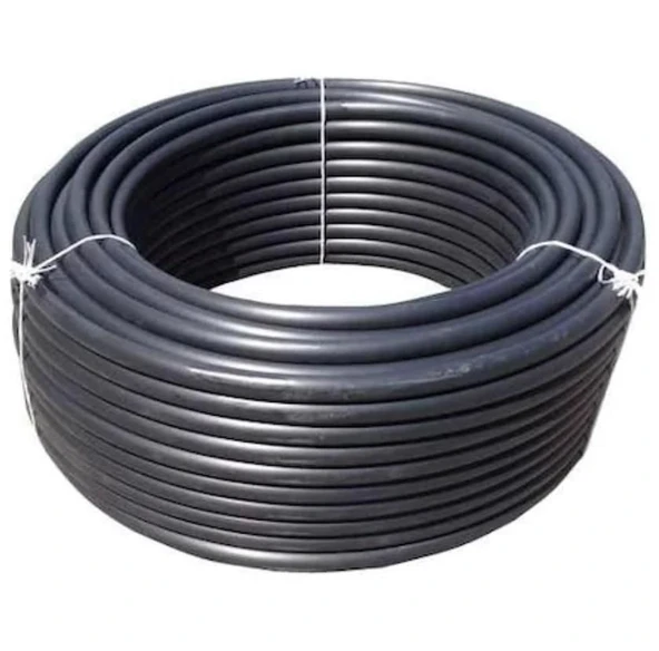 Ege Yıldız 25 mm 10 Atü Siyah Kangal Boru 100 Metre ürün görseli