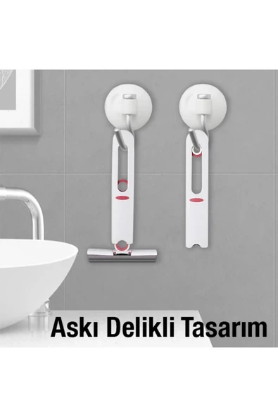 Akman EZERE Çok Amaçlı Mini tezgah üstü Paspas Mini Mop + 2 Yedek Uç-(1903) - ACL6202747-1223 - Resim 3