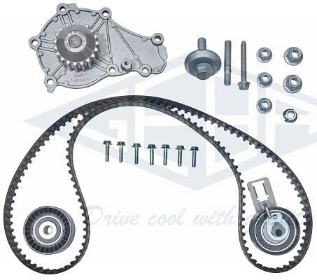Ford Triger Seti+devirdaım Su Pompası C5 III C4 II Ds4 P208 P308 P3008 P5008 P2008 Partner Tepe Berlingo - Geba K30040cs ürün görseli 1