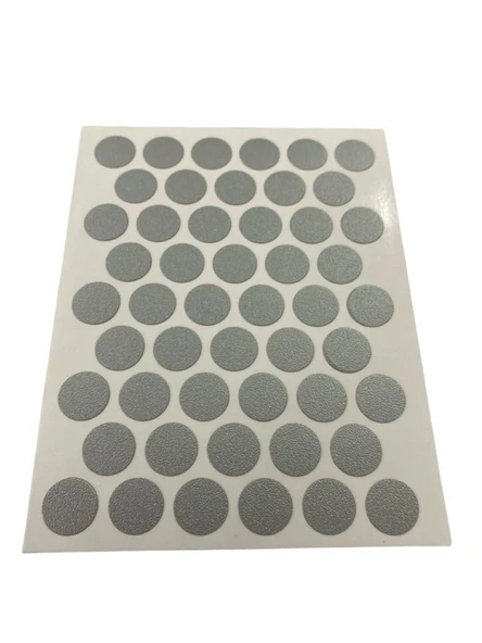 Yapışkanlı Vida Tapası Metalik Gri 14 mm ürün görseli