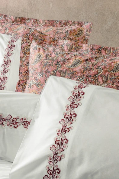 Seri Çift Kişilik Nev Takımı Voyager Pembe - Resim 2