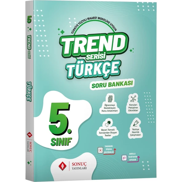 5.Sınıf Trend Serisi Türkçe Soru Bankası 2025 - 2026