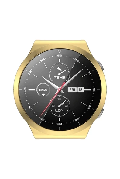 Akman Ally Huawei Watch GT 2 Pro 360 Koruma Ultra İnce Silikon Kılıf-(1903) - ACL6208744-3472 - 4