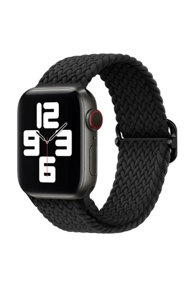 Akman Ally Apple Watch 7-8 41mm 6-5-4 40mm Japon Tokalı Elastik Kayış Kordon 3-2-1 - ACL6207645-9269 - 2