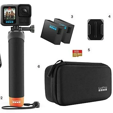GoPro Hero 13 Black Aksesuar Kit Aksiyon Kamerası - 4