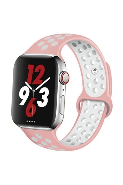 Akman Ally Apple Watch 7-8 41mm 6-5-4 40mm Nike Kordon Kayış 3-2-1 38mm-(1903) - ACL6202245-7005 - 2