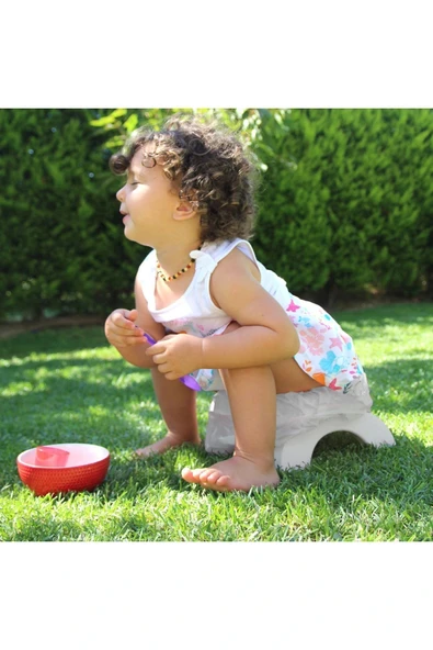 Babyjem Portatif Katlanabilir Lazımlık - Gri (5 Adet Poşet Hediyeli) - 2