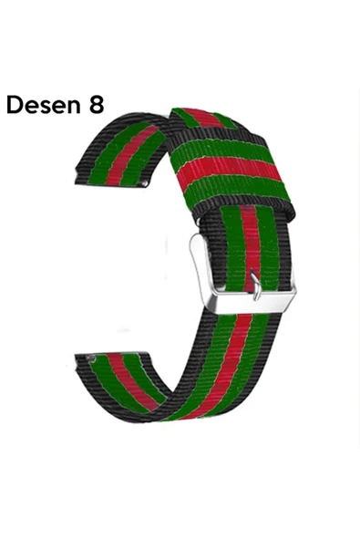 Akman 22MM Gear S3 Watch 4 -GT2 GT2E 46MM Kayış Kordon Nylon Watch 3 45MM-(1903) - ACL6206863-4958 - 3