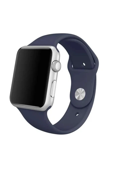 Akman Ally Apple Watch 7-8 45mm 6-5-4 44mm Silikon Kordon Kayış 3-2-1 42mm-(1903) - ACL6206971-4964 - 3