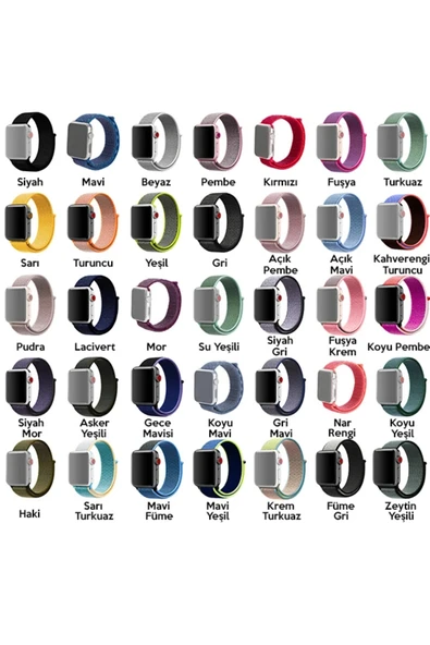 Akman Ally Apple Watch 7-8 45mm 6-5-4 44mm Watch Ultra 49mm Kayış Kordon Spor Loop 3 - ACL6206924-5659 - 3