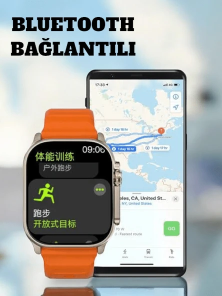 Adımsayar, Uyku Takibi ve Spor Kalori Hesaplama Akıllı Saat - Resim 4