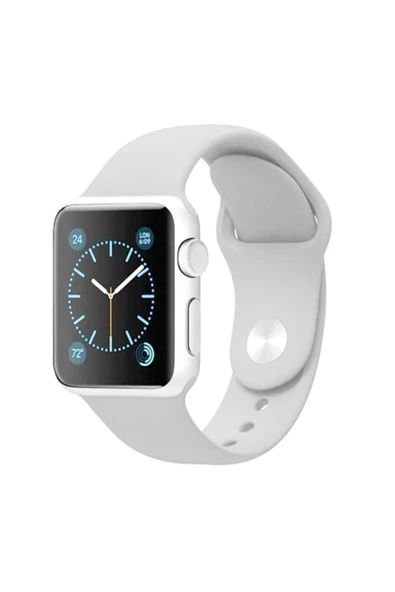 Akman Ally Apple Watch 7-8 45mm 6-5-4 44mm Silikon Kordon Kayış 3-2-1 42mm-(1903) - ACL6206971-4964 - 5
