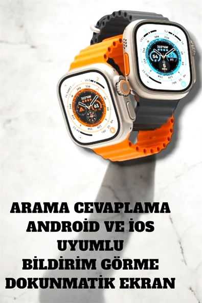 Uyku ve Nabız Takipli, Wireless Şarjlı Akıllı Saat Android ve iOS Uyumlu - Resim 3