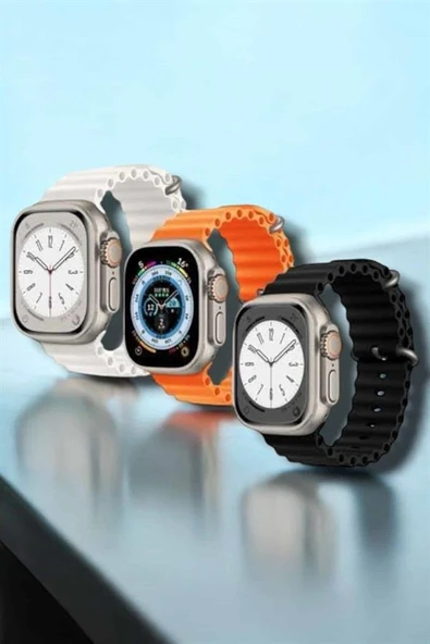 Uyku ve Nabız Takipli, Wireless Şarjlı Akıllı Saat Android ve iOS Uyumlu ürün görseli