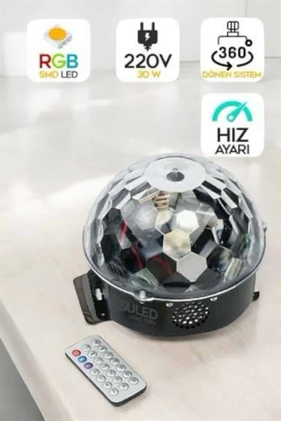 Partiler İçin Taşınabilir Işık Gösterisi ve Efekt Cihazı - 3