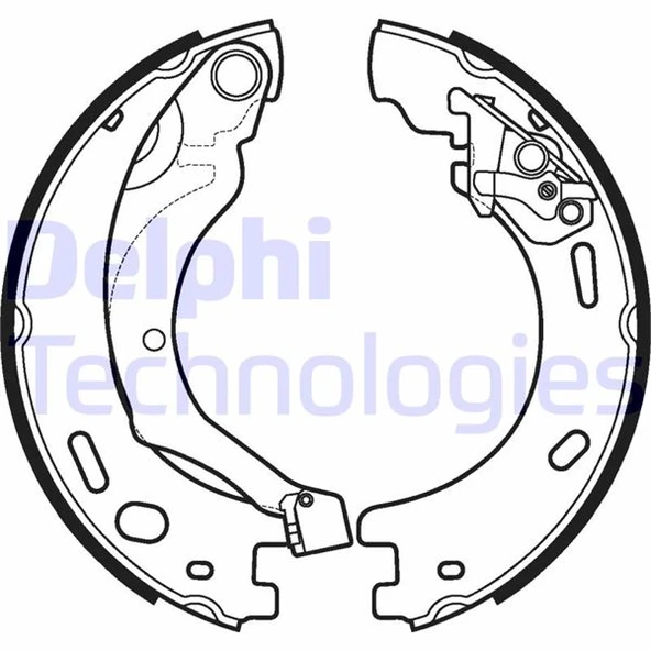 Land Rover El Fren Balata Takımı Discovery 3 05-09 Discovery 4 10-16 Range Rover Sport 05-13 - Delphi Ls1997 ürün görseli