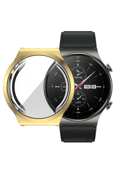 Akman Ally Huawei Watch GT 2 Pro 360 Koruma Ultra İnce Silikon Kılıf-(1903) - ACL6208744-3472