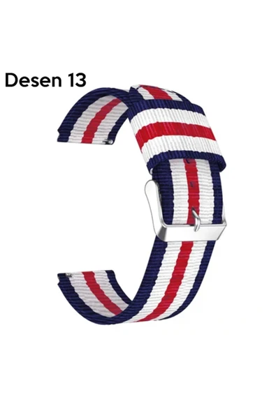 Akman 22MM Gear S3 Watch 4 -GT2 GT2E 46MM Kayış Kordon Nylon Watch 3 45MM-(1903) - ACL6206863-4958 - 2